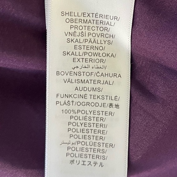 NWT LIV FOSTER | Evening Wear Satin Strapless Gown In Dark Amethyst | Size 10 - Picture 14 of 15